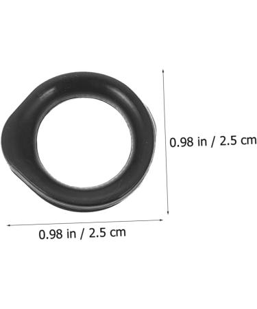 Fomiyes 10-Hour Silicone Ring Cleaning Scissors - Pet Fur Shears with Finger Handles & Protection for Dogs - Durable Hair Shears for Easy Grooming - Buy Online on GoSupps.com
