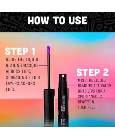 Skingasm Liquid Blading Lips - Hyper-Brilliant 2-Phase Lip Stain for Long-Lasting Color - Smudge Proof Vegan Lip Makeup (Naked) - Buy Online on GoSupps.com