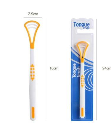 Silicone Tongue Scraper - Fight Bad Breath & Freshen Mouth | Easy to Use Red Tongue Cleaner for Adults | Essential Travel Oral Care - Buy Online on GoSupps.com