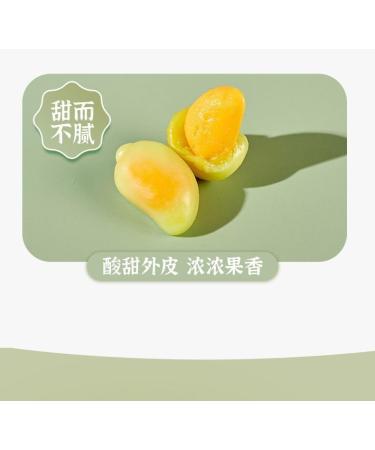 Thai Mango Soft Candy 76g/bag Mango Peelable Candy Fruit Juice Fudge Peeling Gummy Candy Healthy Desserts Gummy candy Wedding Candies Sweets peeled fruit candy snack gifts (Green mango 3bag) Green mango 3bag - Buy Online on GoSupps.com