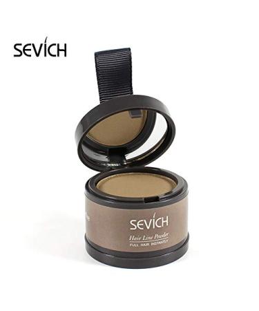 Sevich Instant Hairline Shadow Powder - Cover Grey Roots, Thinning Hairline, Eyebrows & Beard Line - Windproof & Sweatproof - Light Coffee - Buy Online on GoSupps.com