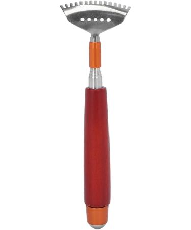 Verdant Touch Telescopic Back Scratcher - Stainless Steel Claw & Pearl Massager for Ultimate Relief | Shop Internationally - Buy Online on GoSupps.com