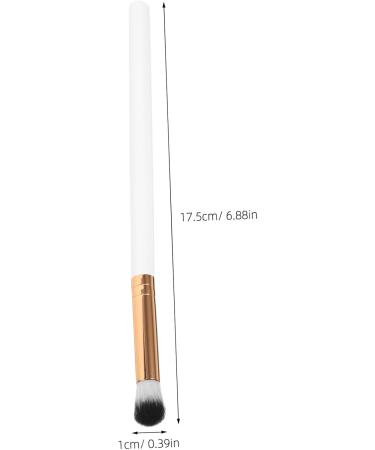 Outanaya 10pcs Makeup Brush Concealer Brush Contouring Brush Makeup Eyeshadow Brush White Wooden Handle - Buy Online on GoSupps.com