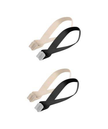 Beavorty 4 Pcs Toe Separator Orthotics for Plantar Fasciitis Overlapping Toe Straightener Blisters Toe Protector Hammer Toe Cushion Bunion Corrector Valgus Correcting Tool Toe Separators 18.5x2.3cmx2pcs Assorted Colorx2pcs