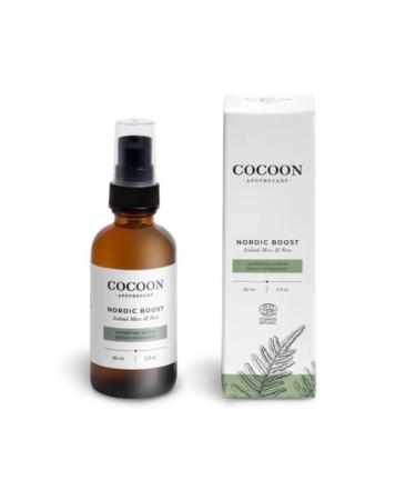 Nordic Boost Hydrating Serum Ecocert Cosmos Natural Reduce Wrinkles Hyaluronic Acid Aloe Vera Peat Moss Polypody Fern Iceland Moss 2 fl oz