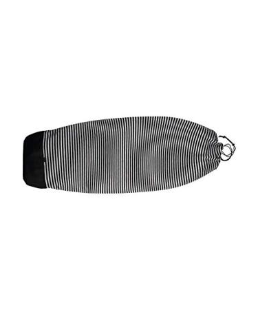 Ronix Sleeping Sack Surf Sock - Round Nose - Black / White, Up to 6'