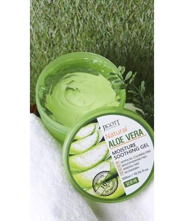 Buy JIGOTT Natural Aloe Vera 100% Moisture Soothing Gel 300ml | Hydrating Gel for Skin Relief | International Shipping Available - Buy Online on GoSupps.com