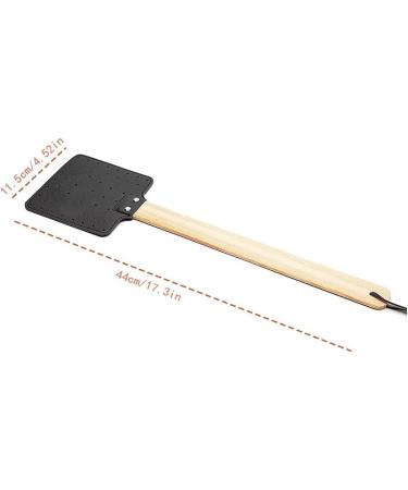 Fly Swatter Strong Leather Fly Swat with Long Flexible Handle Heavy Duty Fly Swatters Fly Swatters Brown - Buy Online on GoSupps.com