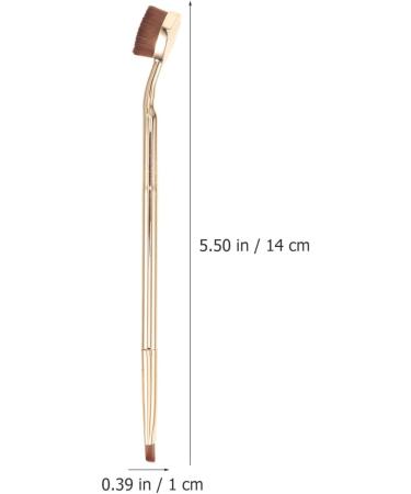 PATKAW Makeup Dual-ended Foundation Brush Concealer Cream Cosmetics Blush Brush All-in-one Eyeshadow Brush for Blending Liquid Powder - Buy Online on GoSupps.com