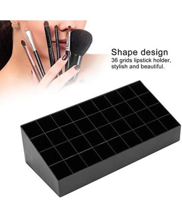 Buy Socobeta Lipstick Rack Container - 36 Grid Makeup Storage Box & Organizer (Black) for Desktop | International Shipping Available - Buy Online on GoSupps.com