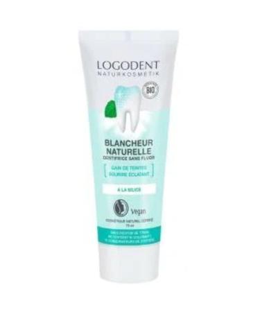 LOGONA Logona Natural whitening toothpaste without fluoride Organic 75ml - 75ml tube