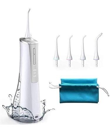 Cordless Water Dental Flosser - Portable Oral Irrigator for Teeth & Braces | Rechargeable IPX7 Waterproof | Ideal for Home & Travel - Buy Online on GoSupps.com