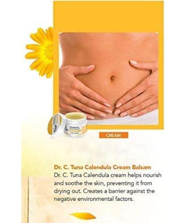Farmasi Dr C Tuna Calendula Oil Cream-Balsam | Natural Skincare & Moisturizer for Dry Sensitive Skin - 110 mL - Buy Online on GoSupps.com