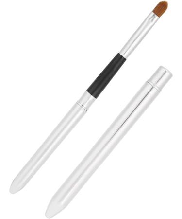 Professional Lipstick Brush with Lid Lip Blending Brush Lip Outlining Strobing Brush Makeup Tools Spot Concealer Brush Professional Lip Staining Brush - Buy Online on GoSupps.com