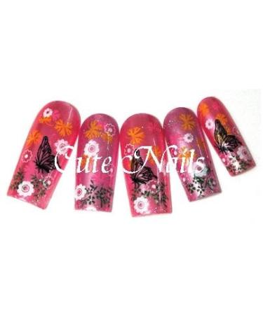 Double-Sided KONAD Stamp Set with Scraper & Holder Perfect for Cute Nail Art & Stencils | International Shipping Available - Buy Online on GoSupps.com