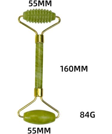 Rose Quartz & Jade Roller Set | Facial Massage Tools for Eye Swelling Skin Tightening & Natural Beauty - Perfect Gift for Women - Buy Online on GoSupps.com