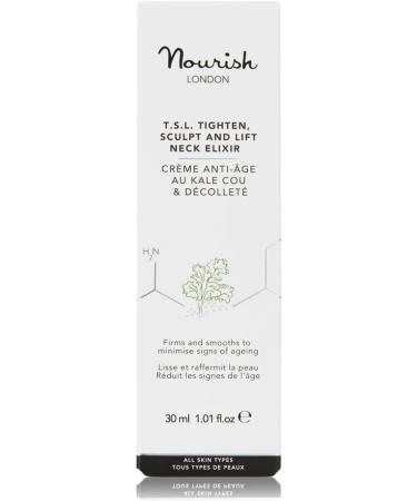  Nourish London TSL Tighten Sculpt & Lift Neck Elixir - 30ml NEW - Buy Online on GoSupps.com