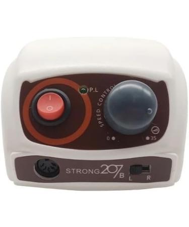 SPN Nails Professional 35 000 RPM Electric Nail Drill - E-File Strong 207B 65W for Acrylic & Gel Nails Manicures & Pedicures - Ideal for Salon & Home Use - Buy Online on GoSupps.com