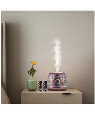 Ominihome 500ml Essential Oil Diffuser & 6 Essential Oils Set for Aromatherapy | Large Room Aroma Diffuser | Up to 20h | Teacher Gifts - Buy Online on GoSupps.com
