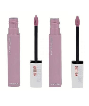 Maybelline SuperStay Matte Ink Liquid Lipstick Philosopher 100 - Pack of 2 | 0.17 Fl Oz - Buy Online on GoSupps.com