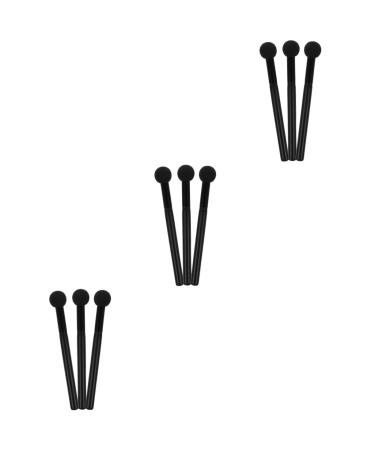 minkissy 9 Pcs Concealer Brush Makeup Sponges for Foundation Lip Applicator Eyeshadow Sponge Brush Mushroom Sponge Applicator Lip Gloss Applicator Delicate Lipstick Brush Miss