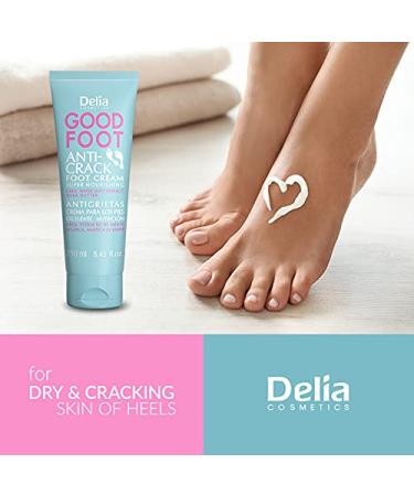 Delia Cosmetics Good Foot Cream - Regenerate Dry Feet & Protect Cracked Heels - 250 ml - Shop Internationally - Buy Online on GoSupps.com