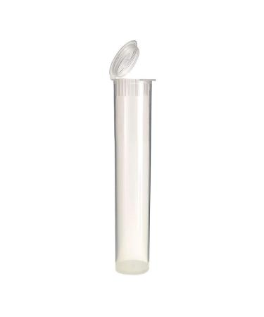 W Gallery 50 Clear 116mm Pop Top Joint Smell-Proof Container for RAW Cones - BPA-Free Plastic Holder for Pre-Rolls, Blunts, and Oil Cartridges - Buy Online on GoSupps.com