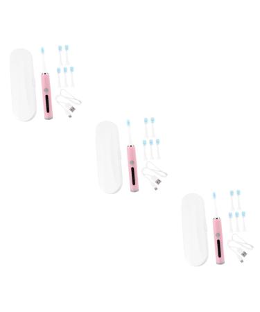 Gatuida 3 sentences electric toothbrush travel toothbrush travel toothbrush practical toothbrush USB toothbrush toothbrushes for children bristle toothbrush cleaning brush soft fur