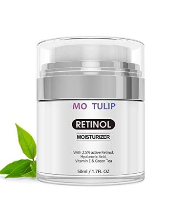 Retinol Face Night Cream- With 2.5% Retinol Hyaluronic Acid Vitamin E Day and Night Retinol Night Cream - Anti Aging Anti Wrinkles Reduce Fine Lines(1.7OZ)