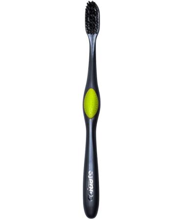 Colgate 360 Charcoal Infused Toothbrush with Floss-Tip Bristles - Soft (Pack of 3, Colors Vary) - Buy Online on GoSupps.com