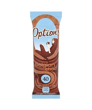 Options Chocolat Belge Sachet 11G - Paquet de 6