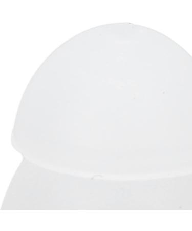 10 Pieces 8mm Soft Silicone Hearing Aid Domes - Fungus Resistant Washable Antistatic Earplugs for Hearing Amplifiers & Aids (White) - Buy Online on GoSupps.com