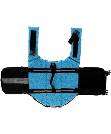 Dog Life Jacket - Swimming Safety Coat & Vest for Small & Large Dogs | Blue Dot Size S - Buy Online on GoSupps.com