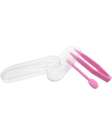 Contact Lens Tweezers Insertion & Remover Kit - Pink 4Pcs | Safe & Precise Lens Handling | International Shipping - Buy Online on GoSupps.com