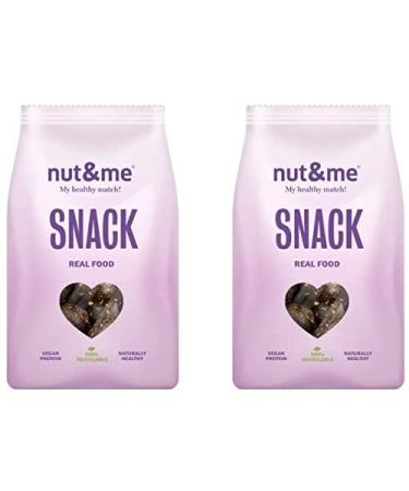 Hazelnut & Cocoa Energy Balls 500g nut&me | No Added Sugar | Gluten Free | Suitable for Vegan Diets | Non-GMO | Energy Source | Pack 2 x 250g