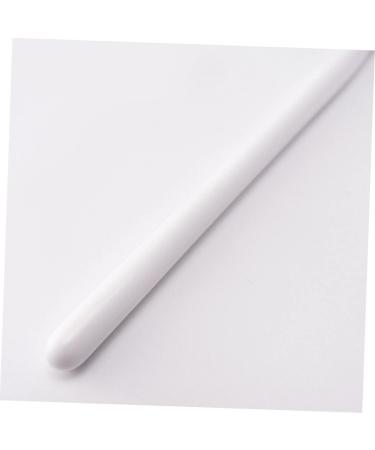 VINTORKY DIY Makeup White Makeup Fan Makeup Fan up for Facial Brush Fan Shape Brushes Brush with Wood Handle Make up Care - Buy Online on GoSupps.com