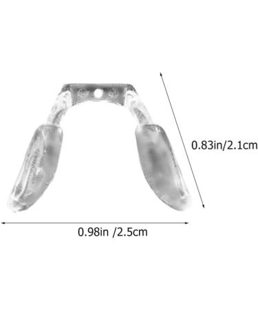 Healeeved 4-Piece Anti-Slip Nose Pads for Glasses | Comfortable Replacement Nose Holders | Universal Fit for Reading Glasses | 2.5x2.1cm - Buy Online on GoSupps.com