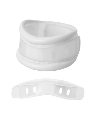 OHPHCALL universal collar spine spine whipped room stabilized spine collar cervical spine cervical spine resin version orthopedic white 57.5x6.5cm white