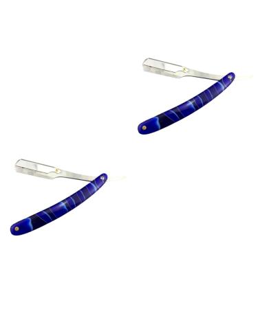 Minkissy 2st hair clip with mother-of-pearl horses safe rapid bare handwell metal spatula m quinas de afeitar para hombres razor from metal manual scrap scrub man man