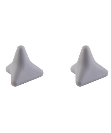 IEW 2X Silicon Massage Solid Psoas Muscle Relief Neck Shoulder Blade Foot Yoga Triangular Relaxation 1