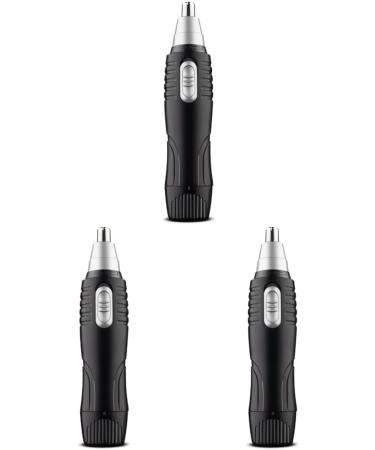 POPETPOP 3 Pieces 2 1 Nose Trimmer For Men 2 in 1 Beard And Nose Hair Trimmer For Men Water Resistant Battery Life For Travel - Buy Online on GoSupps.com