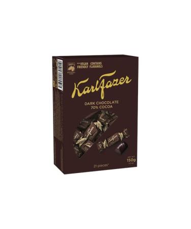 Fazer Karl Fazer Dark 70% cocoa Chocolat 1 Bo te of 150g