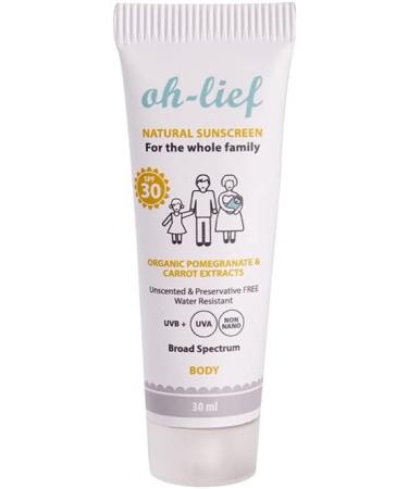 Oh-Lief Natural Outdoor Combination certified Natural & Organic Gentle DEET Free balms & Chemical Free Sun Cream- Suitable for Sensitive Skin and Safe for use While Pregnant or Breastfeeding - Buy Online on GoSupps.com