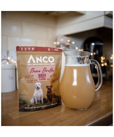 Beef Bone Broth Powder for Dogs - 4 Ltrs, No Additives, Preservatives, Dairy, Soy, Grains, Gluten - Hypoallergenic - Buy Online on GoSupps.com