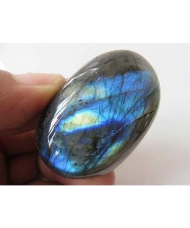 A Rare Natural Flash Labradorite Crystal Gem Stone Original Reiki ningxiao - Buy Online on GoSupps.com