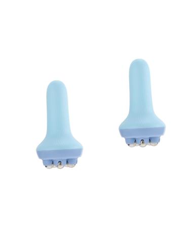 ABOOFAN 2 piece of massage roller personal care tool leg roller muscle scooter back massage hammer for body metal-face roller ice cream scooter back roller abdominal muscles