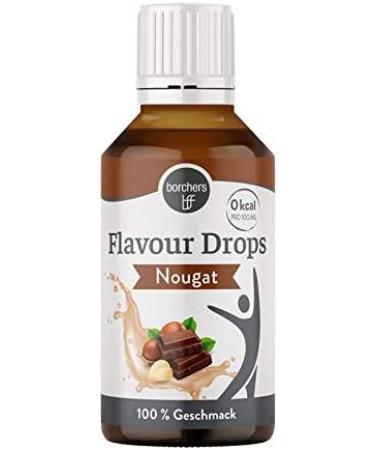Borchers Flavor Drops Tasting Package - 0 Calorie Sweet Liquid - White Chocolate Caramel & Nougat - Great for Cooking Baking & Drinks - International Shipping Available - Buy Online on GoSupps.com