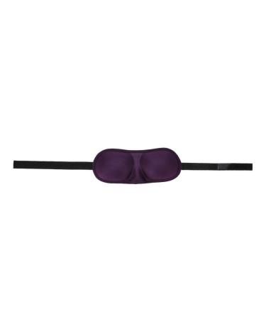 3D Contoured Light Blocking Sleep Mask - Lightweight Comfort Eye Mask for Men and Women - Purple - Buy Online on GoSupps.com