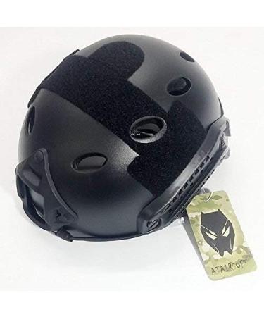 ATAIRSOFT PJ Type Tactical Paintball Airsoft Fast Helmet Black - High-quality Helmet for Ultimate Protection - Buy Online on GoSupps.com