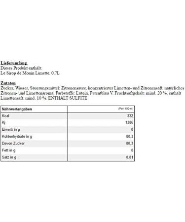  MONIN Monin 6 x 0.7 Litre Citrus Bottles: Blood Orange Pink Grapefruit Lime Lime Orange Tangerine) - Buy Online on GoSupps.com